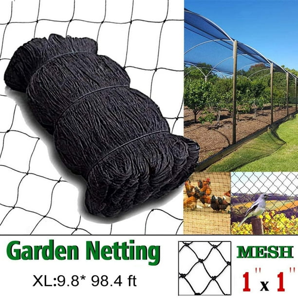 AIHOME Bird Net - Garden Netting with 1 Square Mesh Protect Fruit Tree,  Plant and Vegetables from Poultry, Deer and Pests, Heavy Duty Bird Netting  for Garden, Farm, Orchard, etc. 