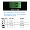 thumbnail image 3 of Kastar 3 Pack Battery and Charger with Miro USB / Type-C Input Compatible with Canon LP-E6 LP-E6N Blackmagic Pocket Cinema Camera 4K Marshall On-Camera HDMI Monitor IKAN On-Camera HDMI Monitor, 3 of 6