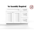 thumbnail image 4 of Disar 45'' Single Bathroom Vanity With Drawer Right Base Only, 4 of 5