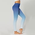 thumbnail image 2 of Karoyedx Yoga Pants With Pockets for Women High Waisted Leggings for Women Stretch Tummy Control Workout Running Yoga Pants Blue Size,L, 2 of 5