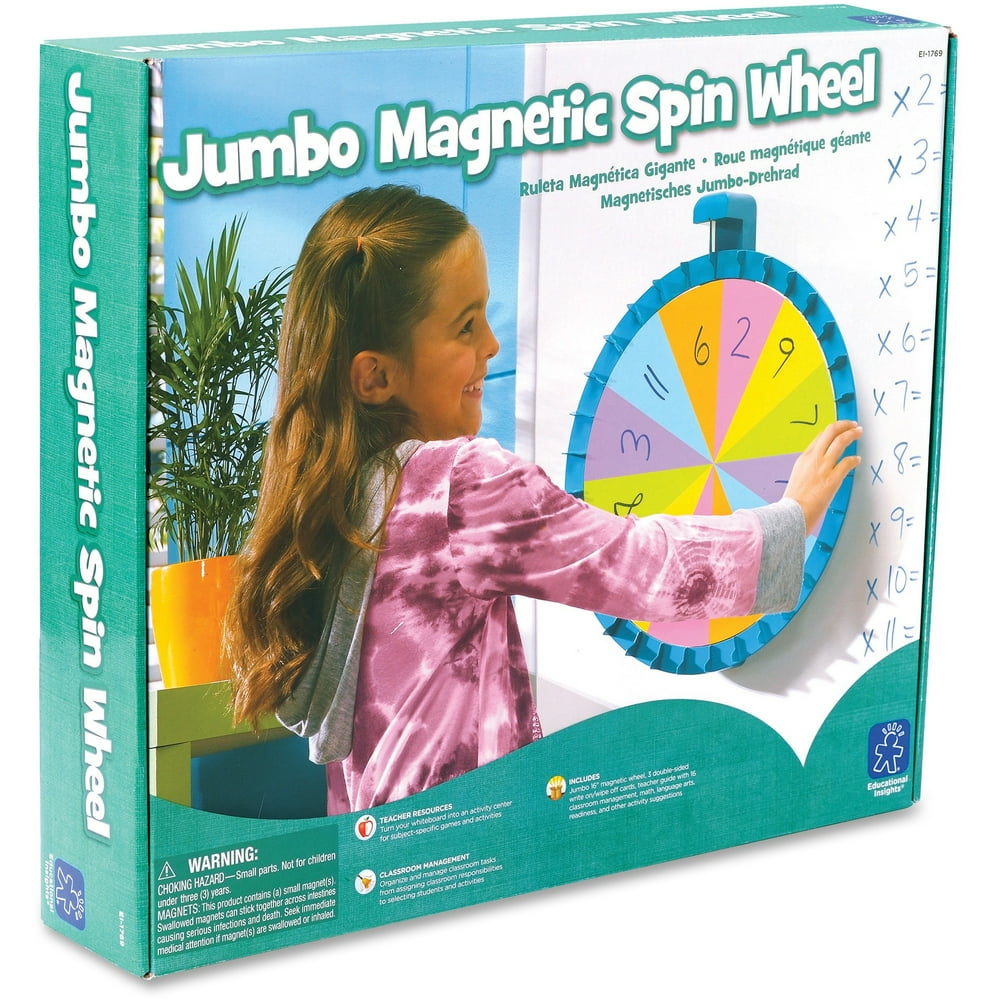 Educational Insights Jumbo Spin Wheel