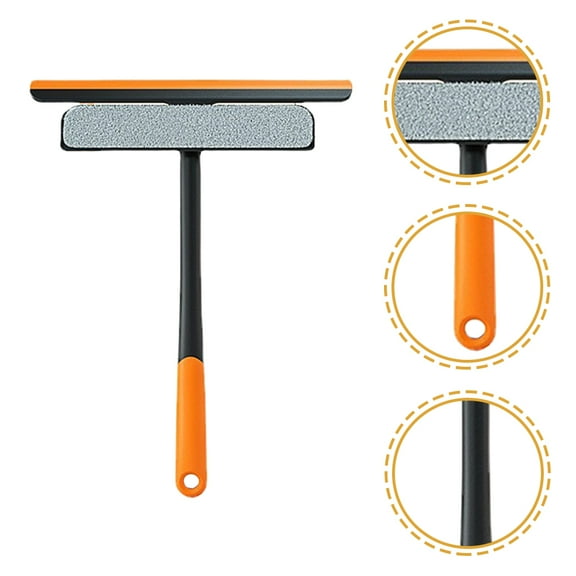 Supvox Window Cleaning Kit with Screen Cleaning Brush and Hanging Hole Professional Household Window Cleaner Tool