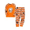 thumbnail image 2 of Wyobmus Family Halloween Costumes for 3 Halloween Theme Printed Pjs Sets 2 Pieces Soft Holiday Loungewear Sleepwear for Kids, 2 of 3