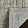 thumbnail image 3 of SAFAVIEH Cottage Naira Geometric Squares Indoor/Outdoor Area Rug Light Grey/Grey, 6'7" x 9'6", 3 of 5