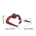 thumbnail image 3 of Hxlamzoo Foldable Pot Lid Holder - Space Saving Kitchen Organizer with Collapsible Design for Countertop Storage, Drying Rack for Cookware Accessories (Red), 3 of 6