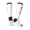 thumbnail image 5 of Lsque Sml Jeffy Printed Crew Socks Men's Women's LightWeight Thin Casual Calf Socks ,Knee High Socks,Cotton Socks, 5 of 9