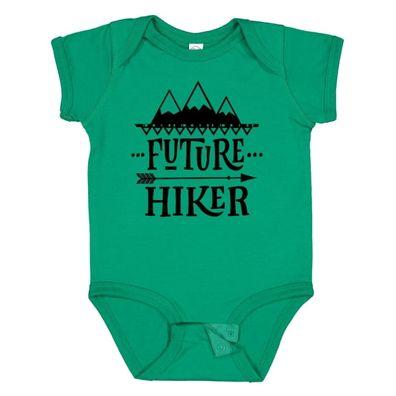 Inktastic Future Hiker Kids Hiking Boys or Girls Baby Bodysuit