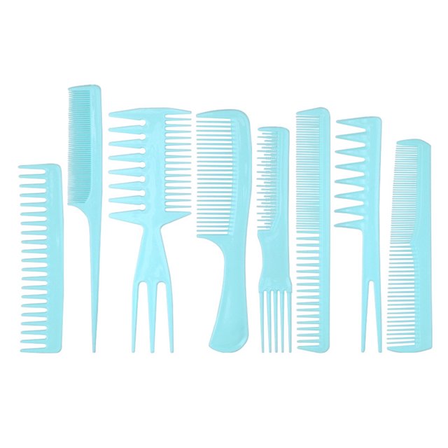 8 PCS Hair Styling Combs Set Peines de peluquería Abanopi Peines para el cabello