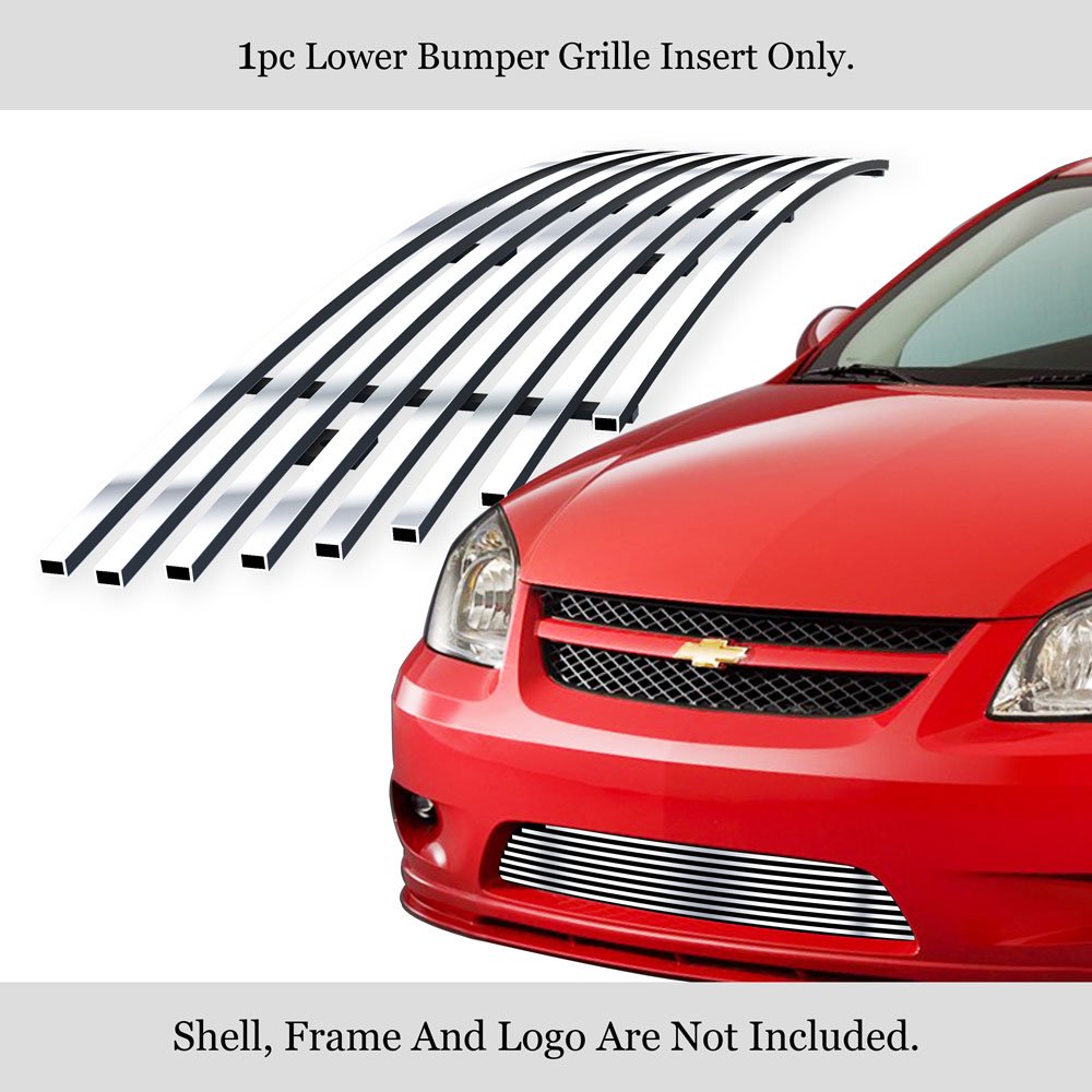 Compatible with 20052010 Chevy Cobalt SS Sport Bumper Stainless Steel Billet Grille Insert N19