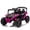 Pink, variant on Track Seven 24V Kids Ride on Car, Electric UTV with Remote Control, Bluetooth, Music, 4-Wheel Suspension, Anti-Collision Bar, 14.6" Wide Single Seat, 24V Ride on Toy Car for Boys Girls Aged 3+, Black