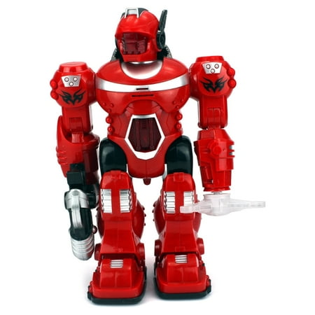 Android General Children's Toy Robot Figure w/ Lights, Sounds, Realistic Walking Action (Colors May