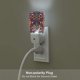 thumbnail image 5 of Fotbe Colorful Mexican2 Luz Nocturna LED, Luz de Noche con Sensor de Luz Natural de Anochecer a Amanecer, Se Enchufa a la Pared, Blanco Cálido 0.5W-US, 5 of 7