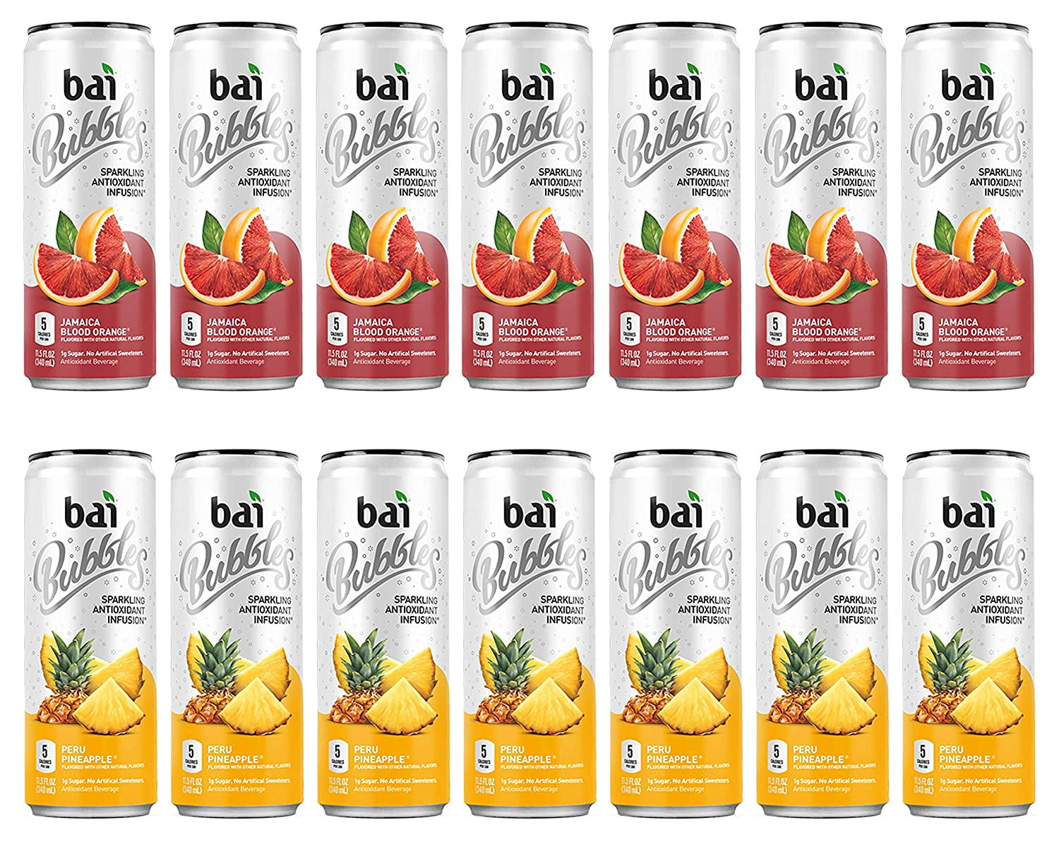  Bai Bubbles Sparkling Water, Voyager Variety Pack