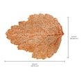 thumbnail image 2 of Leaf Cut Out Vinyl Placemats, 2 of 7