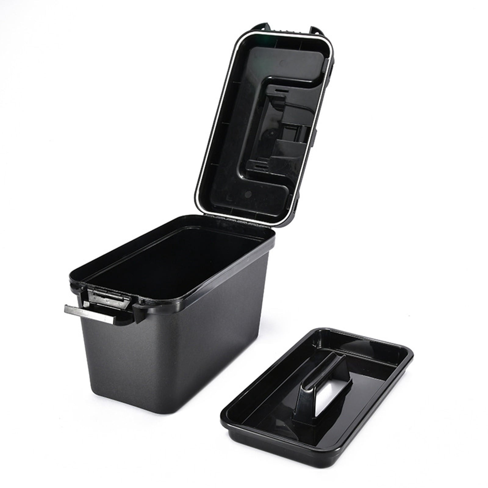 Outdoor Fishing Equipment Storage Case With Sealed Strips Shockproof Plastic Angler Tool Organizers For Camping Trip