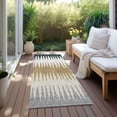 thumbnail image 6 of Addison Rugs Chantille Indoor/Outdoor Transitional Stripes Charcoal Washable Runner Rug, 2'3" x 7'6", 6 of 6