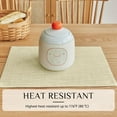 thumbnail image 3 of XINQIHANG Faux Linen Placemats Set of 4-12 x 18 Inch, Heat Resistant Double Layered Durable Burlap Farmhouse Place Mats, Non-Slip Washable Rustic Table Mats for Dining, Kitchen, Party（Light Linen, 3 of 7