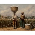 thumbnail image 2 of William Aiken Walker 18x14 Gold Ornate Wood Frame and Double Matted Museum Art Print Titled - Field, 2 of 4