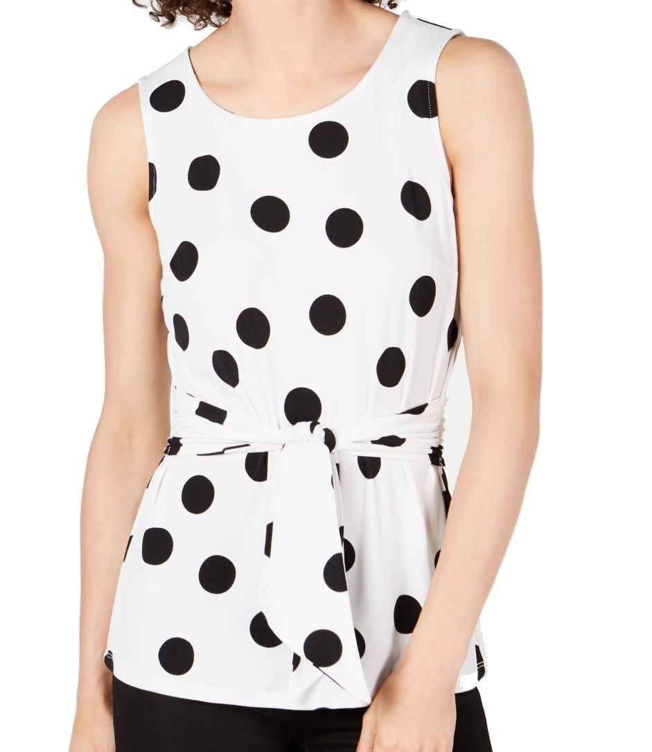 polka dot womens blouse