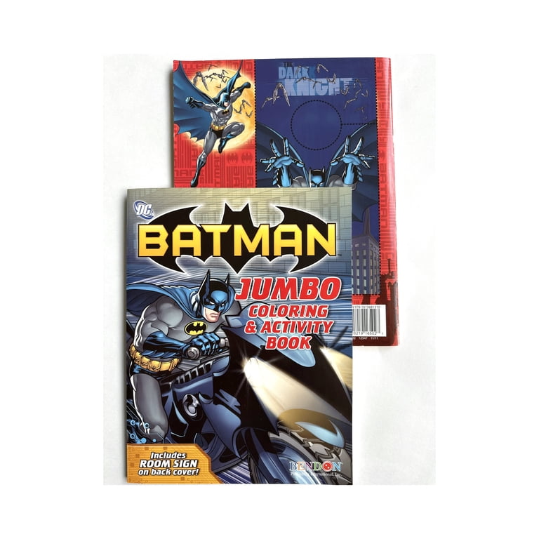 Warner Bros Batman Coloring & Activity Book - Walmart.com