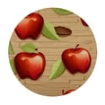 thumbnail image 2 of JEUXUS  Fitted Tablecloth Apple Elastic Edge Stain Resistant Washable Polyester Summer Tablecloth Fruit Round Outdoor Tablecloth, 2 of 7