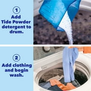 Tide Clean and Gentle Powder Laundry Detergent, Unscented, 77 oz, 68 Loads
