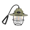 thumbnail image 3 of Linterna de acampada, lámpara de tienda, linterna compacta USB de estilo Vintage, luz de acampada para supervivencia en interiores, viajes, Picnic en Verde, 3 of 8