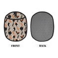 thumbnail image 2 of Sikiie Funny Chicken Silicone Pot Holders, Oven Mitts Heat Resistant Hot Pads, Non Slip Pot Holder for Kitchen Baking and Cooking 9.4 x 7.5 Inches, 2 of 7