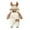 Brown#80, variant on LIIPEE Boys Girls Plush Onesie Cartoon Animal Letter Thickened Warm Long Sleeve Hooded Button Down Fuzzy Jumpsuit Toddler Stylish School One-Pieces,Brown,18-24 Months