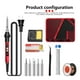thumbnail image 1 of Kit De Soldador Con Pantalla Digital Herramientas Eléctricas Multifuncionales Soldador Portátil Conjunto De Herramientas De Soldadura 12 Unids/Set Scienceny TO006550-01, 1 of 6