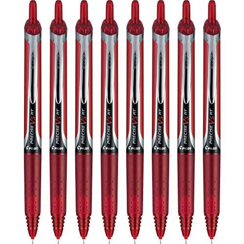 Pilot Precise V10 RT Rolling Ball Pens (Pack Of 4) – Bold Precision Tip, Smooth Writing, Retractable, Premium Ink - View #3