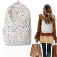 thumbnail image 2 of Large Capacity Lightweight Backpack, Ongmies Beige Travel Daypack for Women Men, Laptop Bookbag for Work, 2 of 7