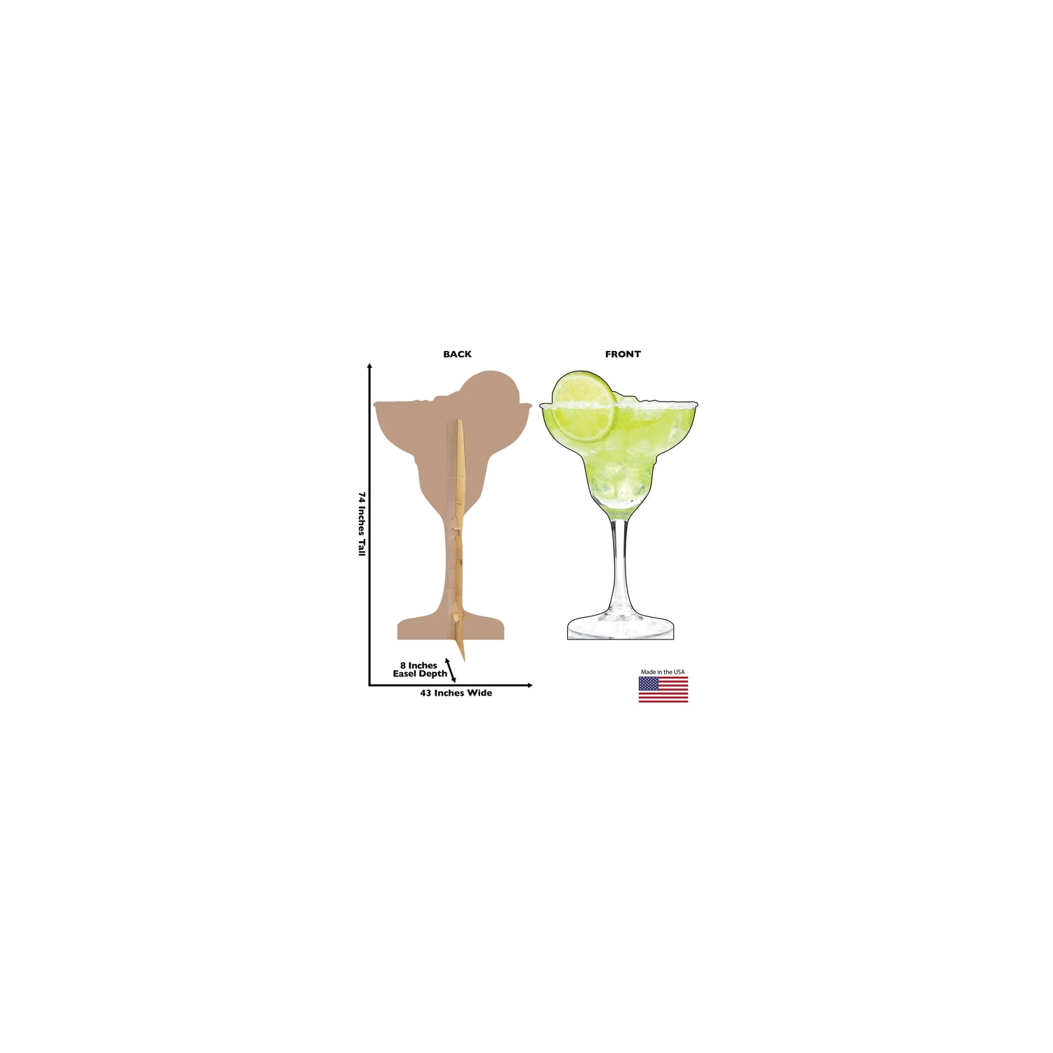 Advanced Graphics Margarita Glass