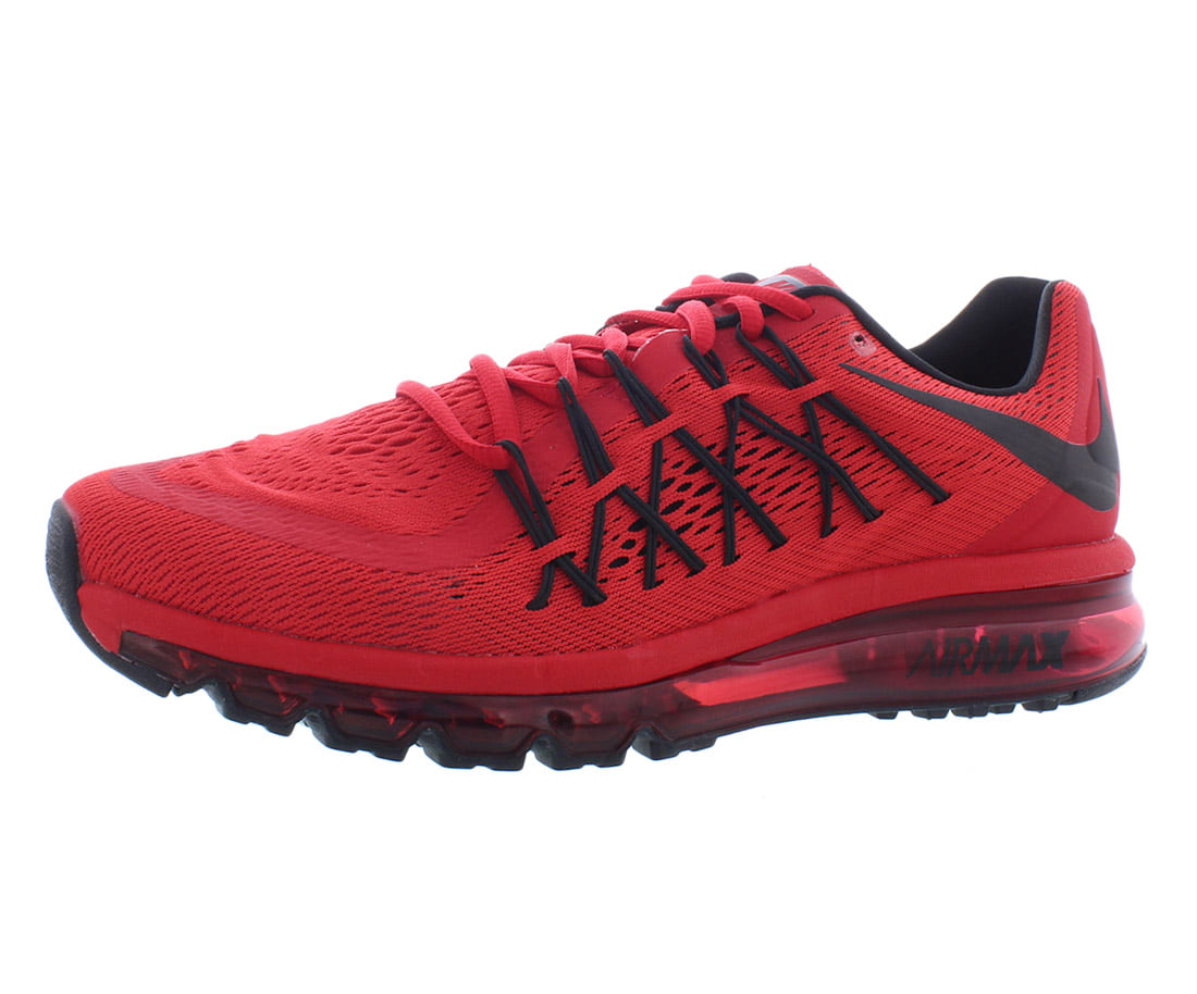 Nike men's nike air max 2015 running shoes Air Max 2015 Mens Shoes Size 8, Color: Red/Black - Walmart.com