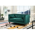 thumbnail image 2 of Uspridefurniture Kittleson 60'' Velvet Tuxedo Arm Loveseat -Green, 2 of 5