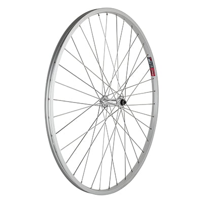 700c HYBRID Bike Wheel Mach 240 Quick Release Joytech Hub FRONT Wheel in Silver 
