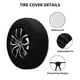 thumbnail image 2 of Fotbe Majestic Fantasy Castle Funda de Llanta de Repuesto con Estampado, Engrosada, Ajuste Universal para Jeep, Remolque, RV, SUV, Camión-16 inch, 2 of 6