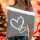thumbnail image 4 of Xuyuer Valentine Shirt Women Love Heart Graphic Sloping Shoulder Suspender Shirt Funny Valentine's Day Gift Shirts Love Tops, 4 of 6