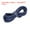 Navy Blue, variant on Uxcell 5.47 Yards 2.6mm Flat Leather Cord Suede String for DIY Crafts, Black 3Pack