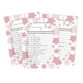 thumbnail image 2 of Inkdotpot Star Who Knows Mommy BestBaby Shower GameCards-FunActivity Cards Set Of 50Gender Reveal Party Theme, 2 of 5