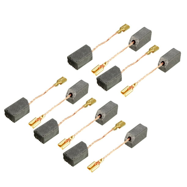 Carbon Brushes for Electric Motors 14mm x 8mm x 6mm Replacement Part
