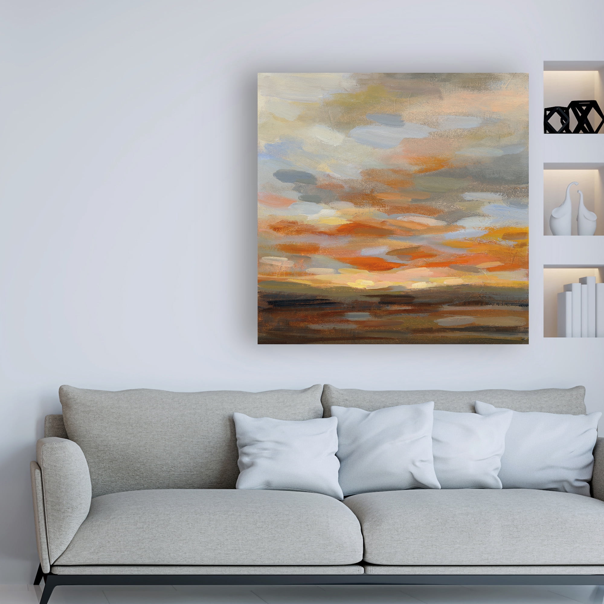 Trademark Fine Art 'High Desert Sky II' Canvas Art by Silvia Vassileva