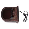 thumbnail image 2 of 1pc Simulation Fireplace Flame Lamp Home Desktop Light Adornment (Coffee), 2 of 5
