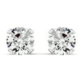 thumbnail image 2 of SuperJeweler 4 Carat Moissanite Stud Earrings In Yellow Gold For Women, 2 of 5