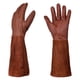 thumbnail image 1 of Guantes largos de jardinería de piel de ciervo, 1 of 5