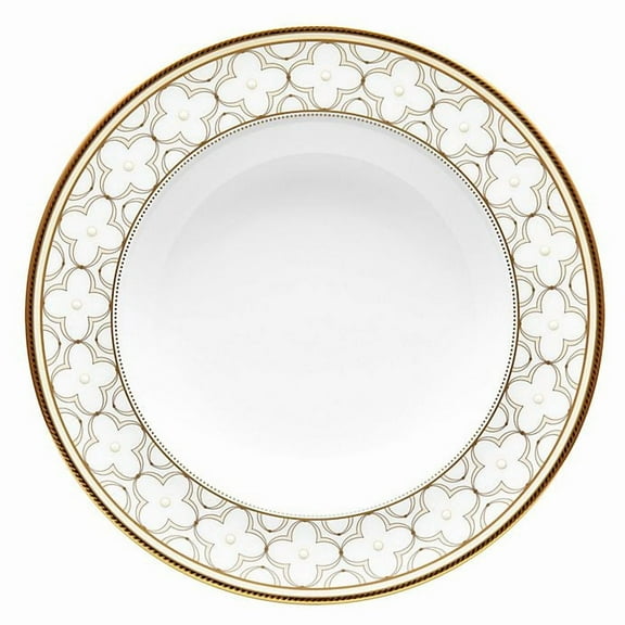 Noritake Trefolio Gold Rim Soup Bowl