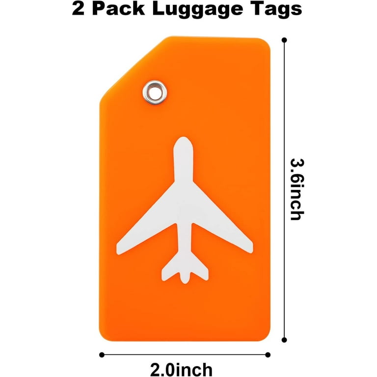 8 Pack Luggage Straps Suitcase Tags Set, Travel Adjustable Suitcase Belt  Silicone Luggage Tags with Name ID Card Man Women Travel Accessories (Black)