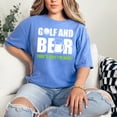 thumbnail image 2 of Funny Golf and Beer Lover Humorous Quote, Flo Blue Comfort Colors T-Shirt, 3XL, 2 of 3