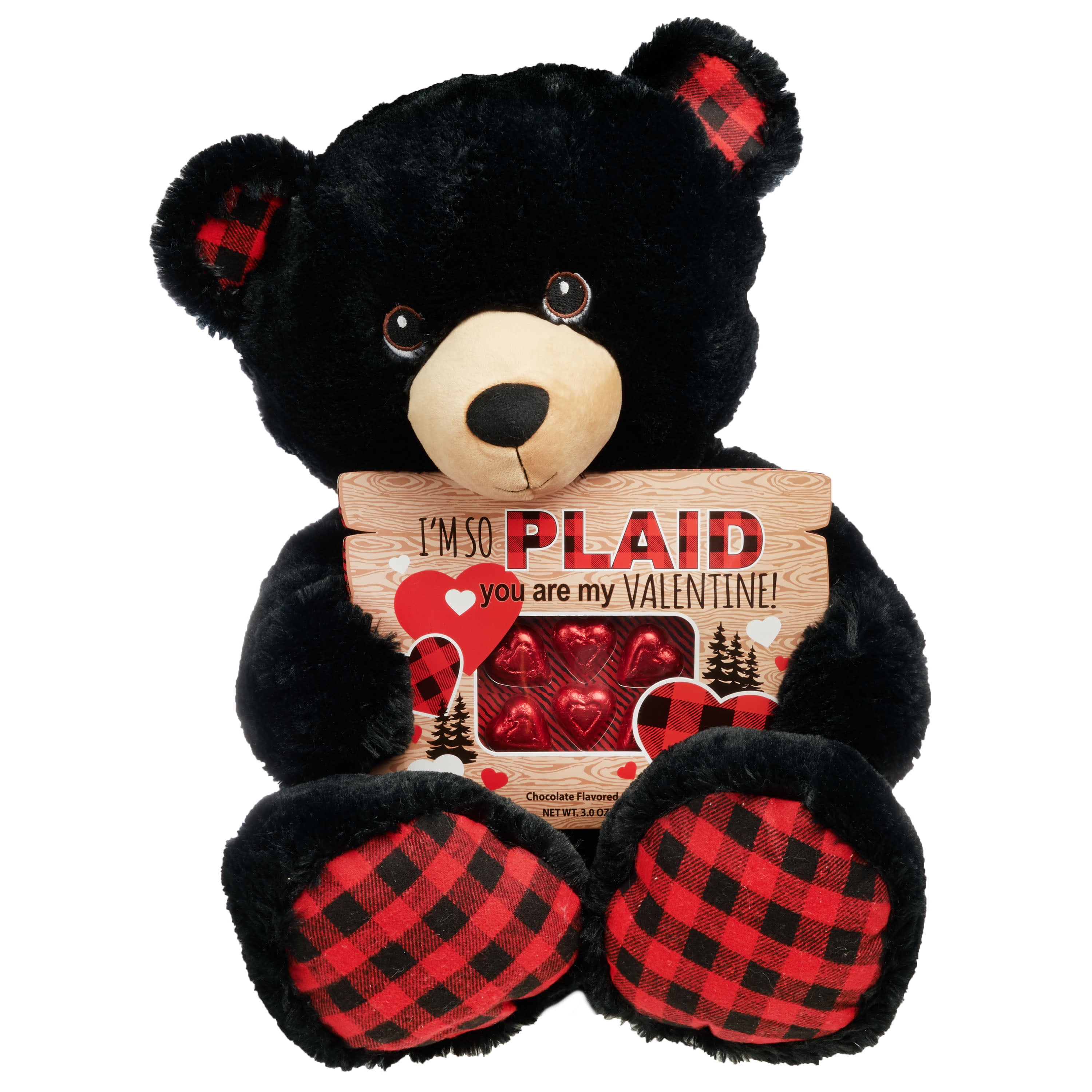 progressive plush bear