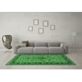 thumbnail image 3 of Ahgly Company Indoor Square Persian Emerald Green Traditional Area Rugs, 7' Square, 3 of 4
